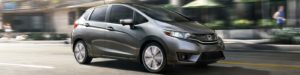 A grey 2017 Honda fit